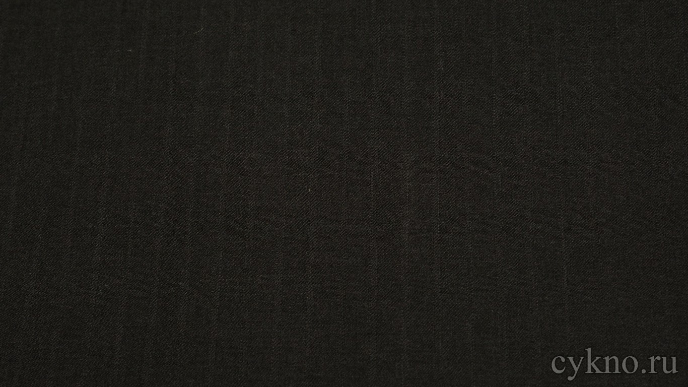 Шерсть Костюмная черная классика "Лестер"